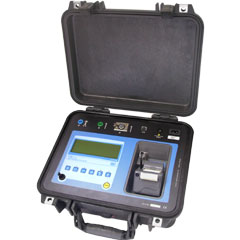 High frequency earth ground tester